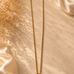 Giuno Kette mit T-Verschluss und Herz - gold