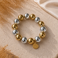 Giuno Armband Bi-Color - silber-gold