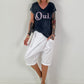 T-Shirt Oui - blue