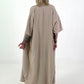 Lightweight long coat - beige
