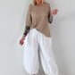 T-Shirt mit halben Arm - taupe