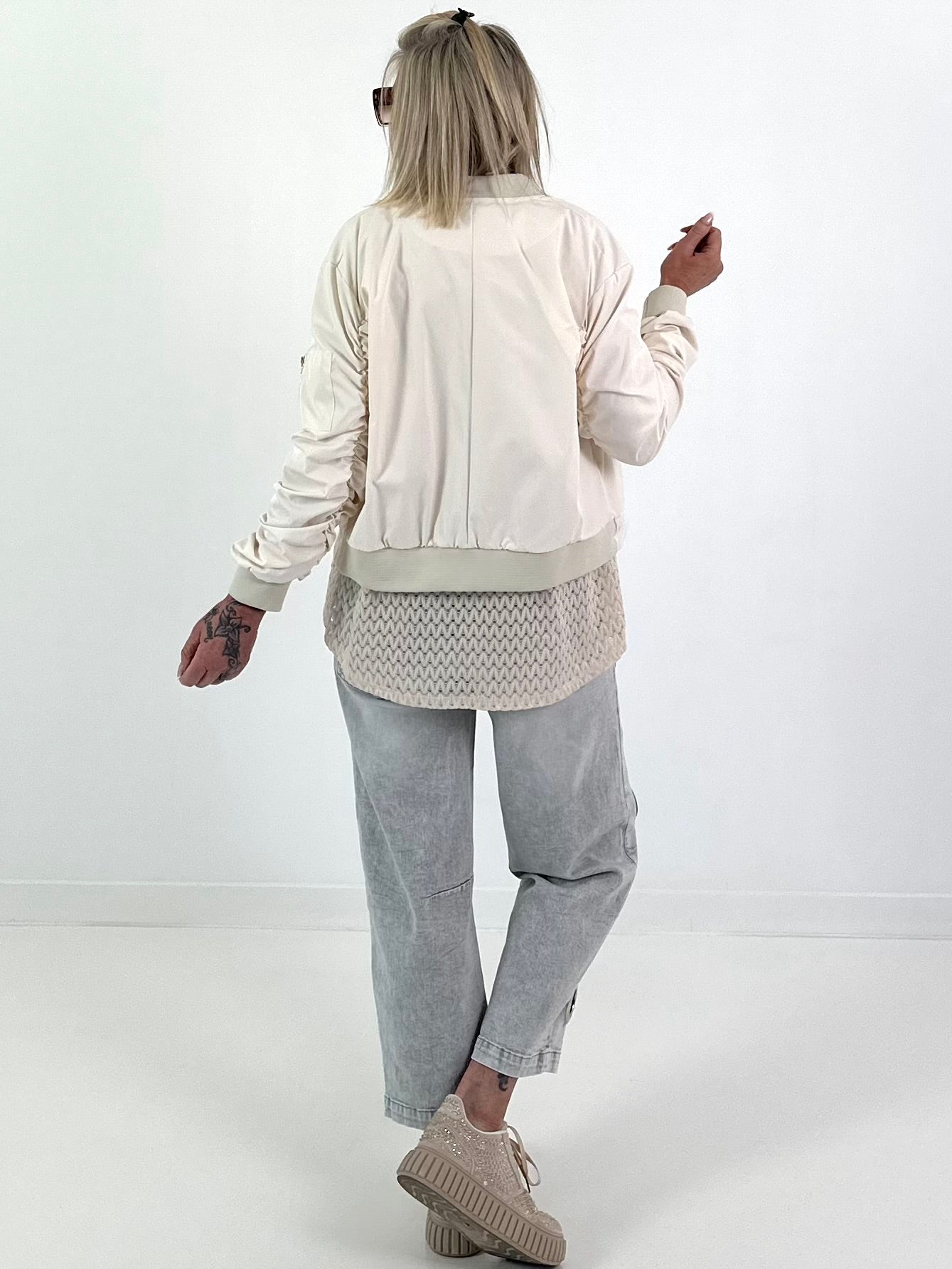 Bomberjacke - creme