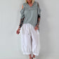 Hoodie Shirt mit Cut Out Shoulder - grau