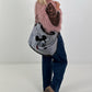 Stylische fake Fell Weste - rosa
