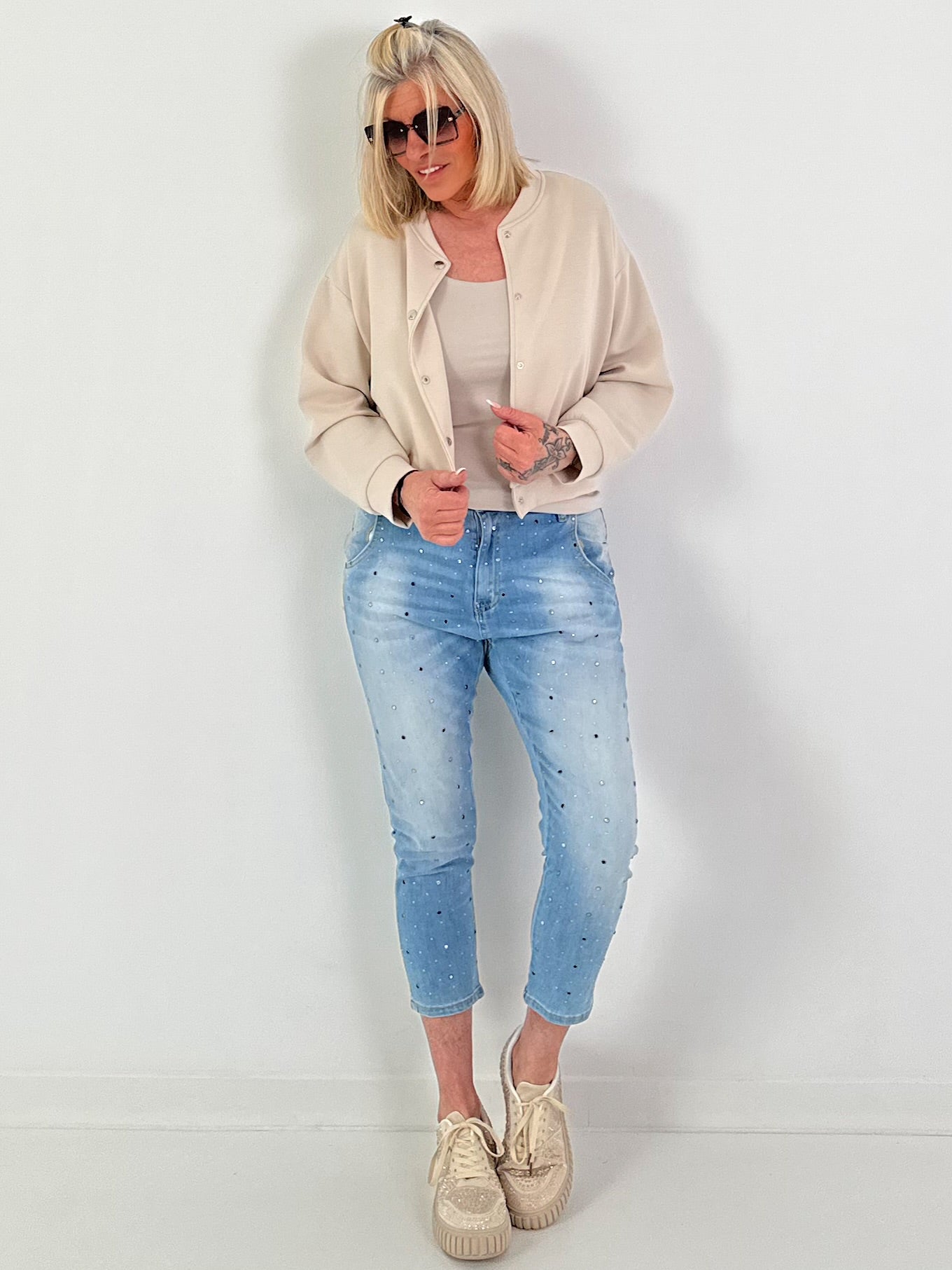 College Jacket - beige