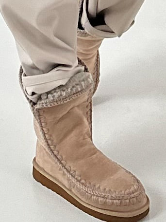 Bootie model "Urban Nature" - beige
