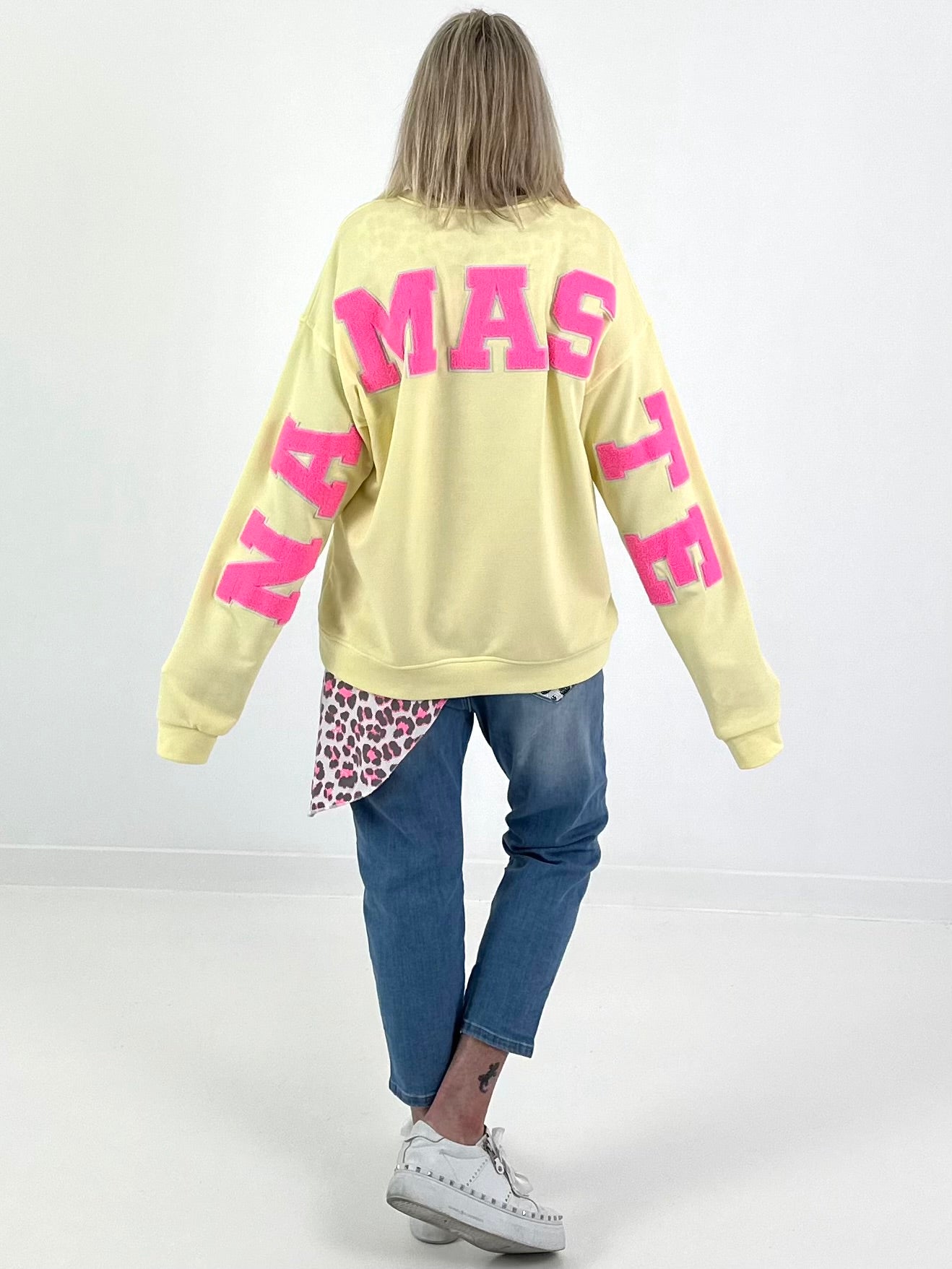 Sweater Namaste - gelb