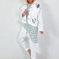 Long Top Leo asymmetrical - turquoise