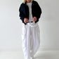 Ballon Jacke mit raffiniertem Kragen - dunkelblau