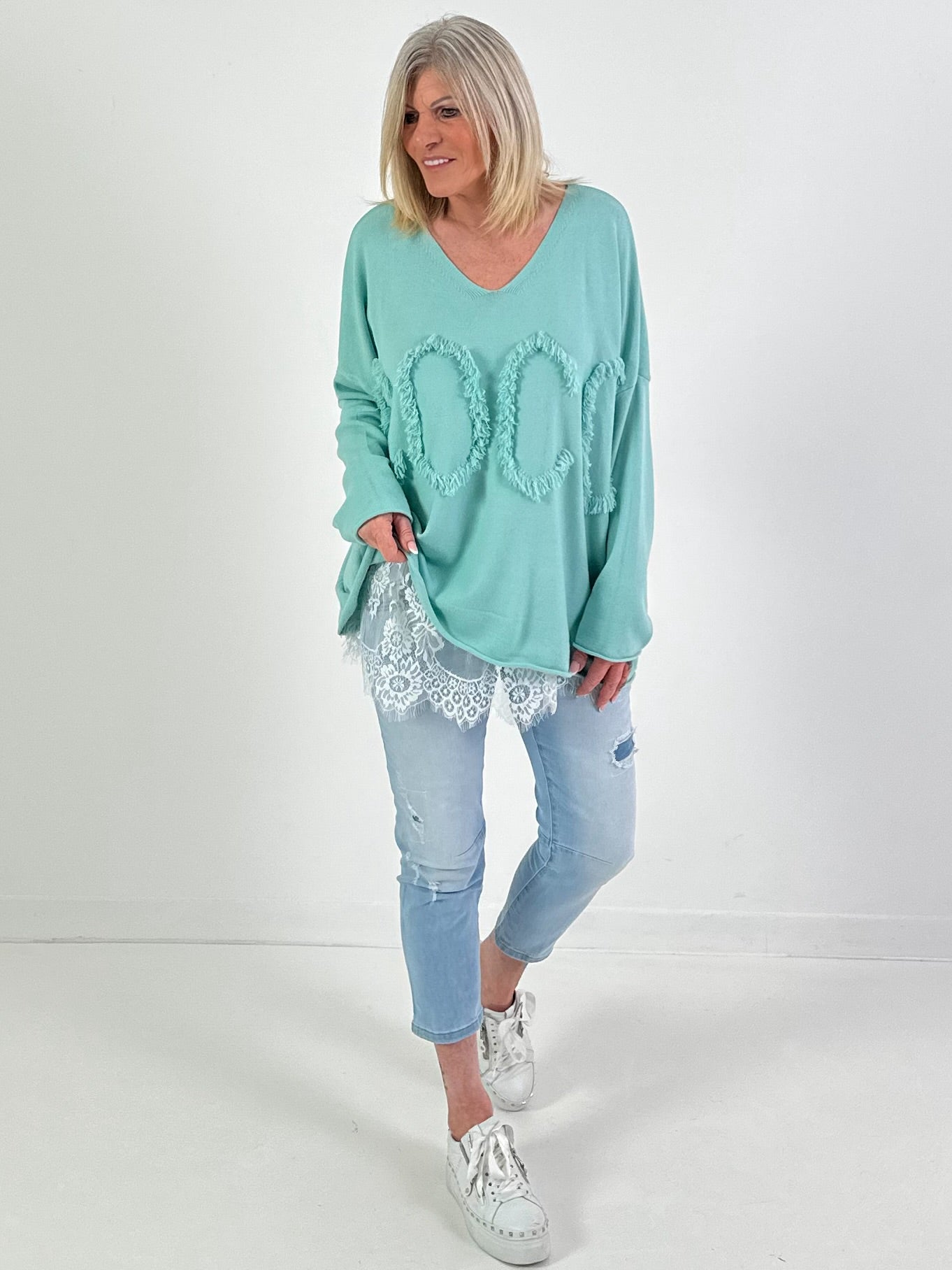 Spitzenschummler Modell "Sheer Romance" - 7 Farben