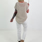 Mesh shirt - beige