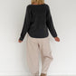 Weicher Basic Pullover - anthrazit