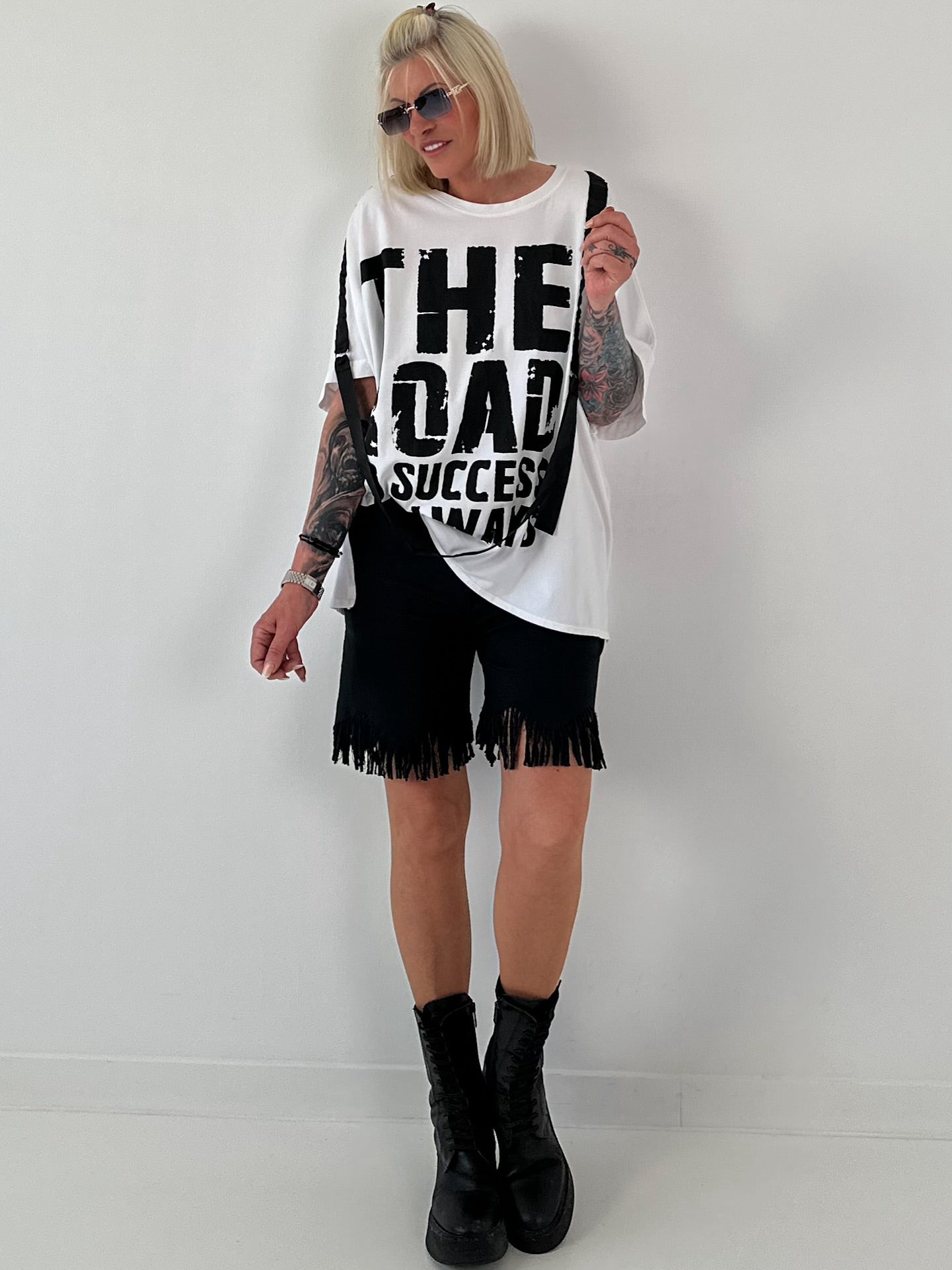 Oversized T-shirt on Tour - pink
