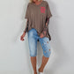 Oversized Shirt Summer - taupe