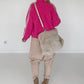 Jacke mit Streifen-Details - pink ( lieferbar ab ca. 01.09.26)