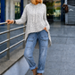 Jeans mit elastischem Bund und Patten - denim ( lieferbar ab 04.08.26)