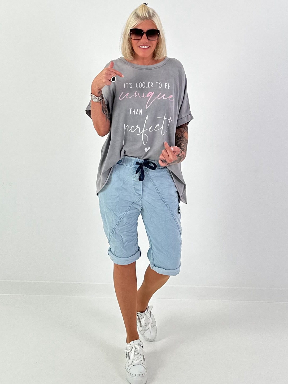T-Shirt Unique - grey