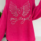 Weicher Pullover My Angel - pink