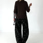 Soft knit polo sweater - mocha