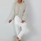 Oversized Shirt stone washed - beige