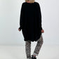 Oversized Shirt Finished - schwarz