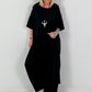 Light Long Coat - Black