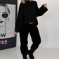 Kuscheliger Pullover - schwarz