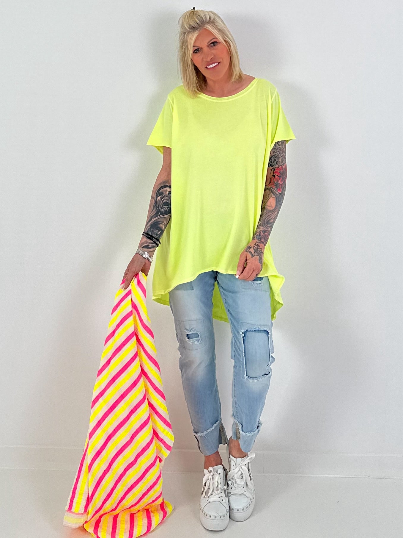 Long Shirts Basic - 5 Farben