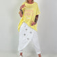 Stylische Hose im Knit-Look - weiss (lieferbar ab ca. 30.05.2026)