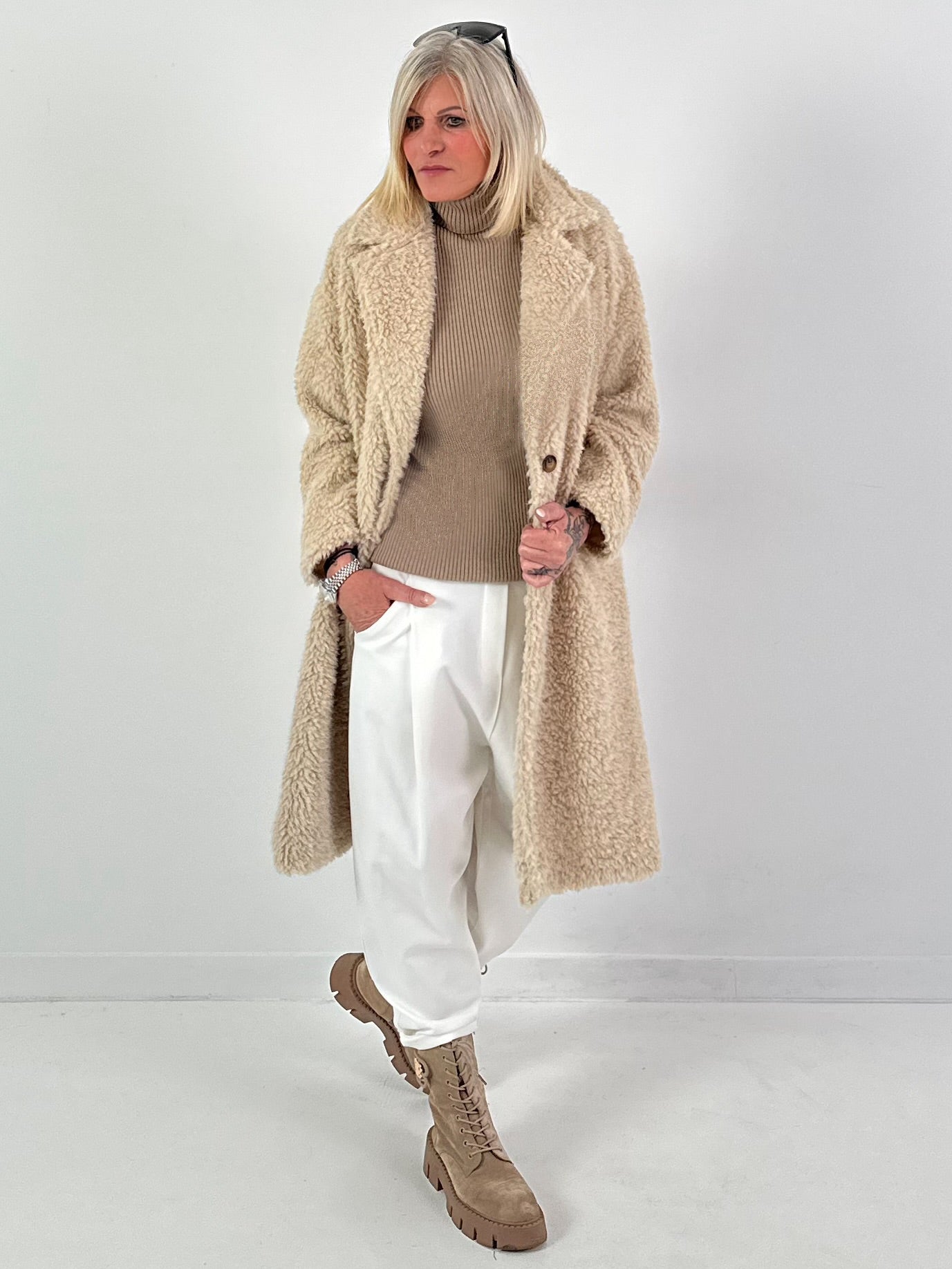 Teddyjas model “Cozy Classics” - beige