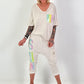 Baggy Trousers Sun - beige