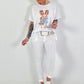 T-Shirt Fashion Girls - weiss-hellblau