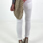 Basic Jogpants mit Bindeband - weiss