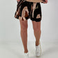Shorts mit Muster -  schoko mehrfarbig