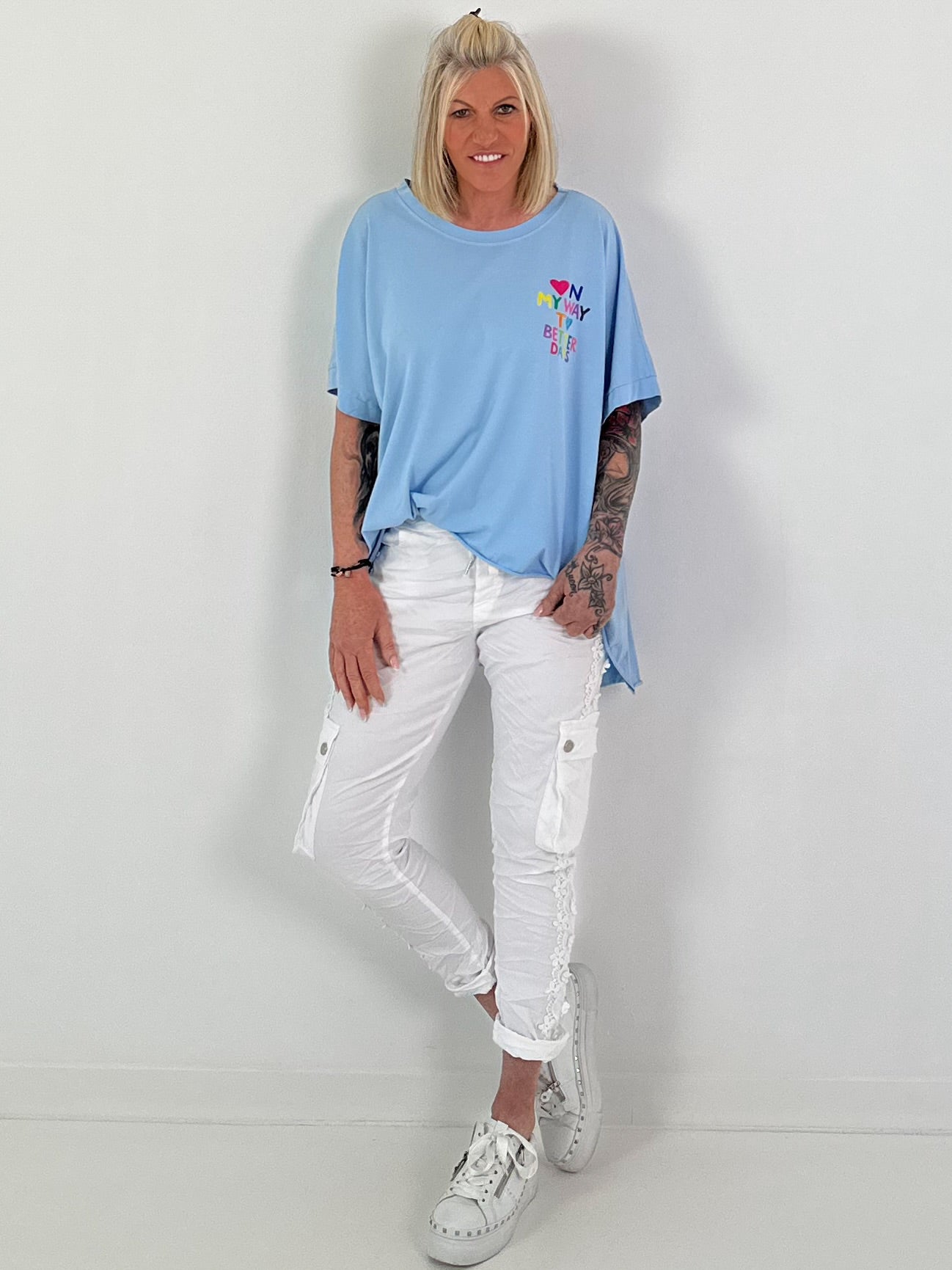 T-Shirt My Way - light blue