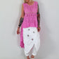 Ibiza Crochet Shirt - Pink