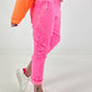 Baggy trousers OK - neon pink