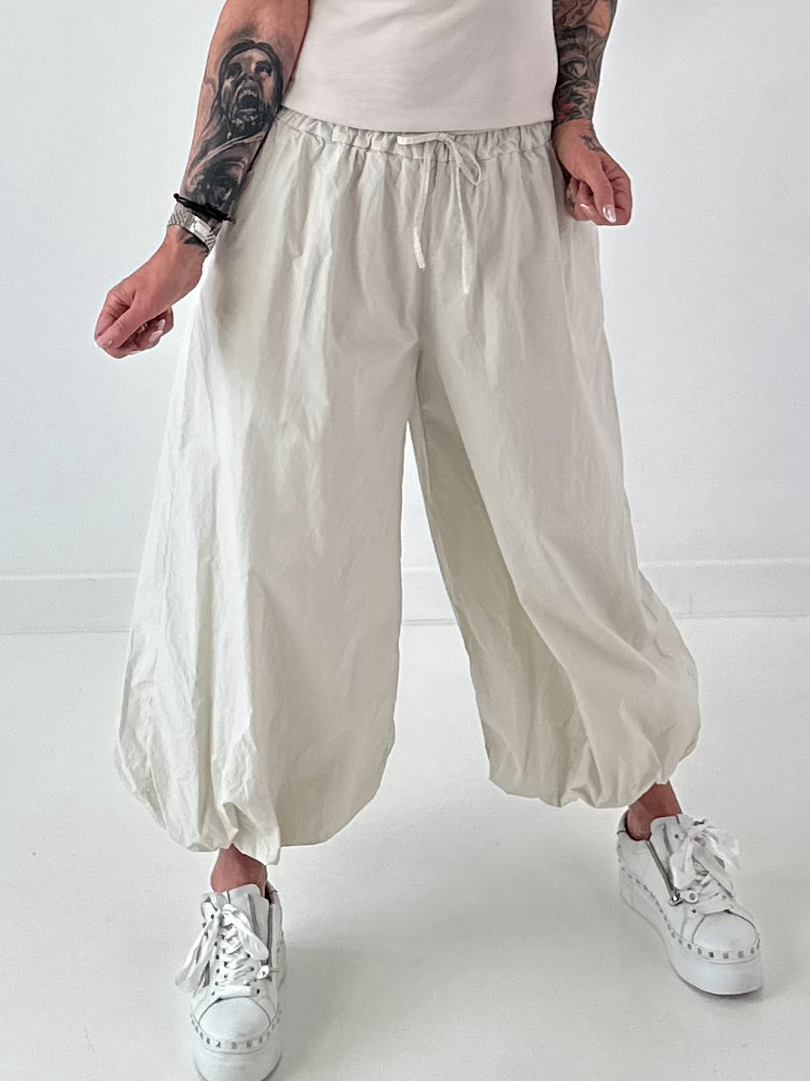 Ballon Hose  -beige