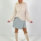 Rokje/short model "Skorty" - lichtgrijs