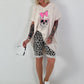Oversized Shirt Skull - beige