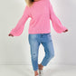 Pullover Modell "CloudSleeve" - rosa
