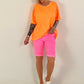 T-Shirt OK! - neon orange