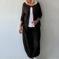 Leichte Feinstrickjacke mit Knopf- mokka