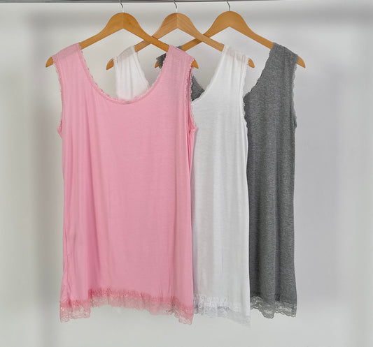 Topmodel "Lace&amp;Cozy" - 3 kleuren