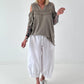 Hoodie Shirt mit Cut Out Shoulder - taupe