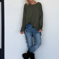 Oversized Shirt Style - oliv
