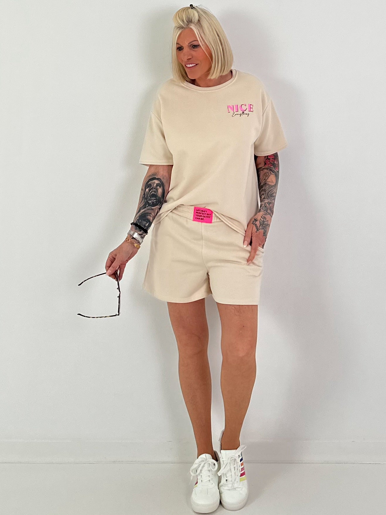 Two-piece set Nice - beige