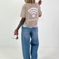 T-Shirt Connect Me - beige