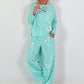 Two-piece set Leo - watergreen