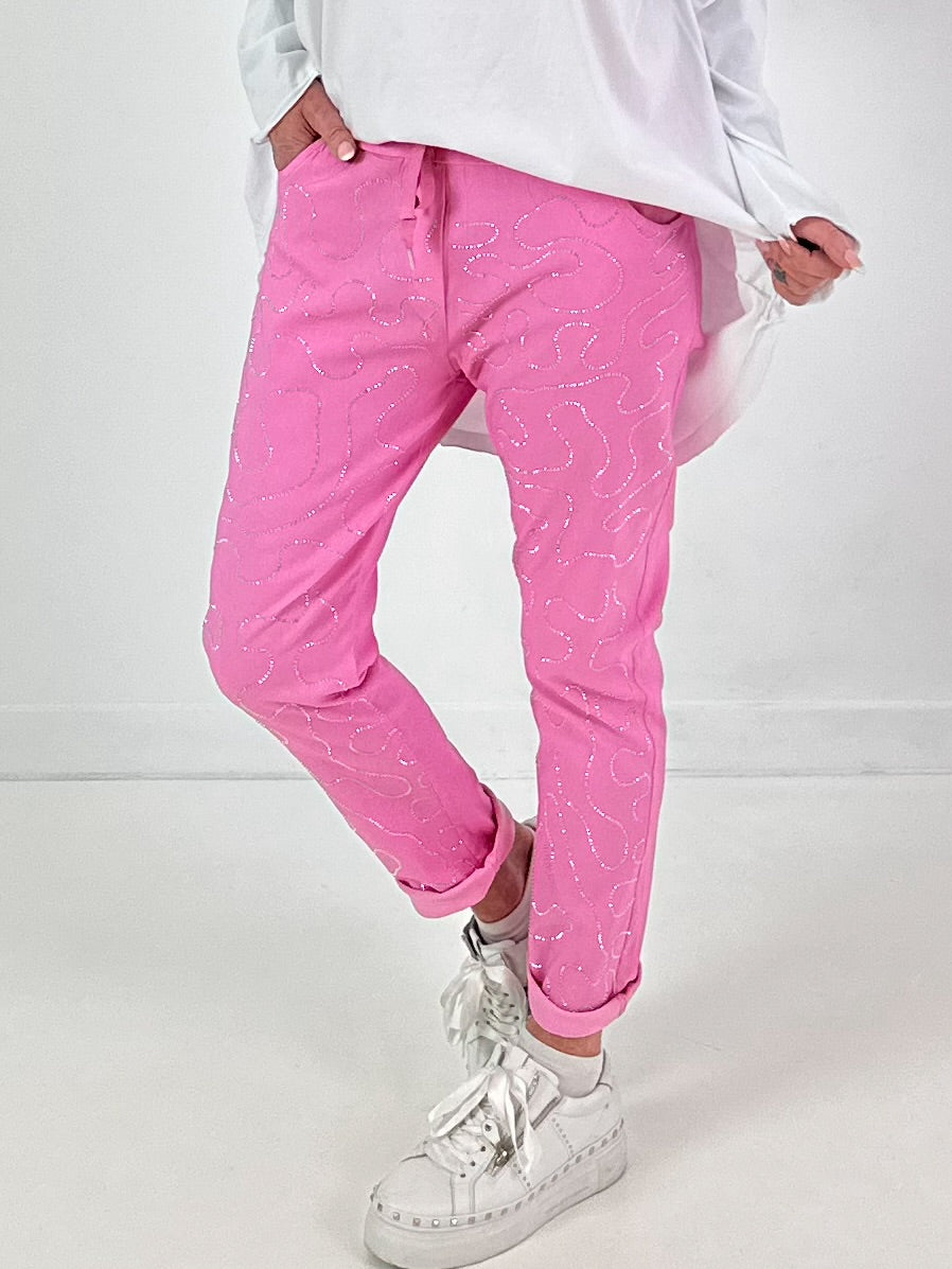 Hose Modell "Crystal Move" - rosa